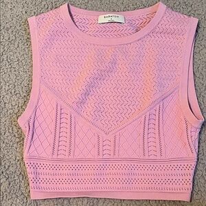 Babaton Lavender Textured Tank Top
